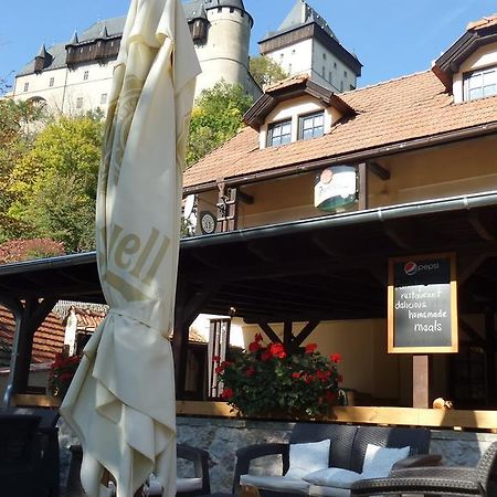 Hotel U Královny Dagmar Karlštejn Esterno foto